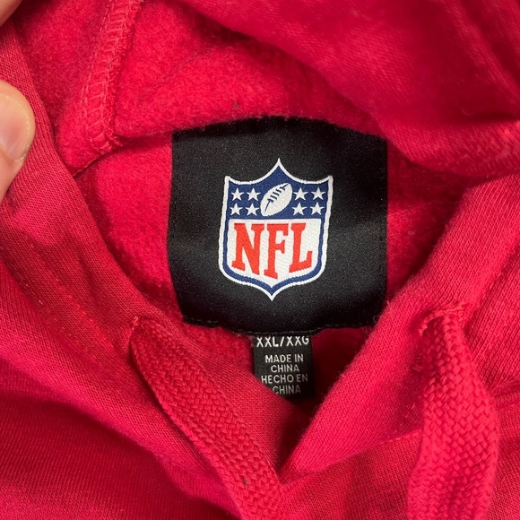 Tampa Bay Buccaneers NFL Hoodie Sweatshirt Mens 2XL Football Embroidered 1772 - Picture 3 of 7